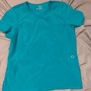 Cherokee Infinity Scrub Top TEAL
